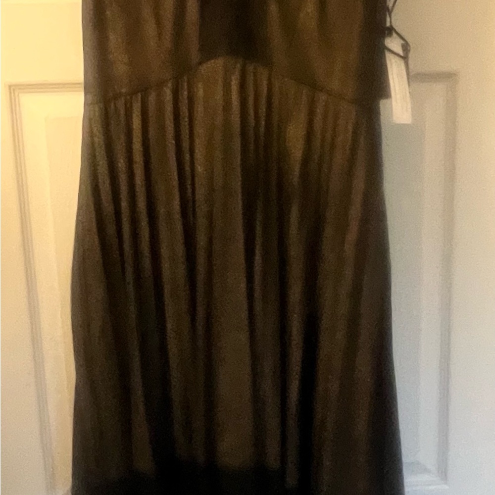 Elegant Black Strapless Dress